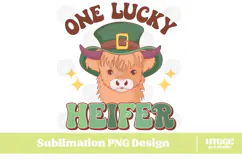 Happy St Patrick's Day PNG DTF Irish Lucky Leprechaun Beer Product Image 1