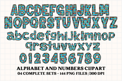 Back to School Alphabet png, letters doodle, school clipart Product Image 5