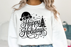 Happy Holiday Svg | Christmas svg | Shirt Svg Product Image 5