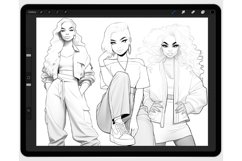 38 Procreate Streetwear style Stamp Brushes Product Image 2