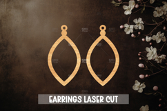 24 Earrings Laser Cut Template SVG File Product Image 6