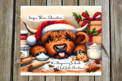 Christmas baking | 4 funny xmas Sublimation Tumbler designs Product Image 4