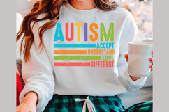 Autism Mom Sweatshirt, Women’s Svg Png, Product Image 5
