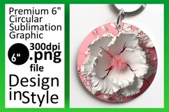 Spring Floral Wall Circle Product Image 1