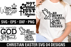 Christian Easter SVG Design - Not perfect just forgiven Product Image 1