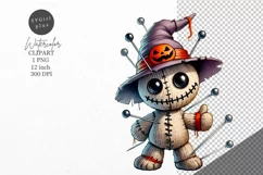 Halloween clipart, Doll clipart, Autumn clipart Product Image 1