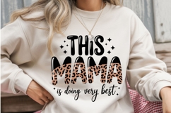 This Mama Is Doing Her Very Best PNG | Leopard Print Mama Product Image 2