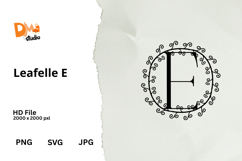 Leafelle Monogram Product Image 1