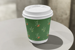 Sea Buckthorn Watercolor Seamless Patterns Print Berries Product Image 5