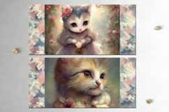 20 Cats Mug designs | watercolor Sublimation design bundle Product Image 5