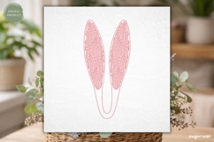 Easter Bunny Ears Laser Cut Bundle | Spring Decor | SVG Product Image 5