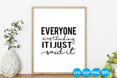 Sarcastic quotes SVG Design, Funny quotes svg design Product Image 5