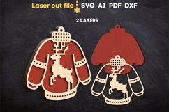 Christmas Tree Toys Bundle SVG laser cut files for Glowforge Product Image 5
