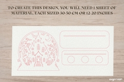 Halloween Candle Holder SVG Bundle | Laser Cut | Glowforge Product Image 5