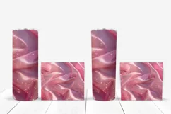 Liquid Waves Tumbler Template, Pink Glitter Tumbler Designs Product Image 5