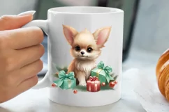 Christmas Baby Animals Clipart, Christmas Animal Safari Product Image 5