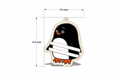 Christmas Money Holder, Cash Ornament laser svg dxf template Product Image 4