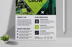 Corporate Flyer Layout with Image Header Product Image 5