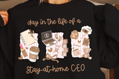 Coquette Day in the Life of a Stay-at-Home CEO Mom PNG DIY Product Image 2