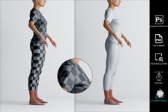Female T-shirt Mockup Product Image 15