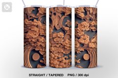 3d Wooden 4 Tumbler wraps, 20 oz Tumbler Wraps Product Image 5