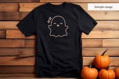 Ghost with Stars SVG, Halloween Ghost SVG Product Image 5