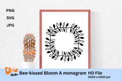 Bee-Kissed Bloom Frame Product Image 1