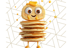 Cute Food PNG Clipart, 3D Adorable Kawaii Characters Png Product Image 5