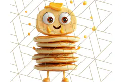 Cute Food PNG Clipart, 3D Adorable Kawaii Characters Png Product Image 5