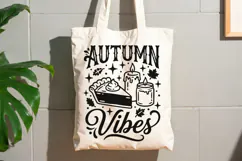 Autumn Vibes Svg, Cozy Season Svg, Pumpkin Pie Svg. Product Image 6
