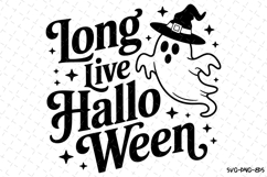 Long Live Halloween Svg | Halloween Svg | Svg Cut Files Product Image 1