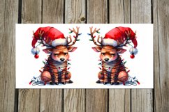 Christmas Deers | 4 funny Sublimation Mug designs, PNG Product Image 5