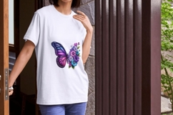 Floral Butterfly PNG Bundle Product Image 5