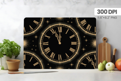 Happy New Year Cutting Board PNG Festive New Year's Eve 2026 Product Image 1