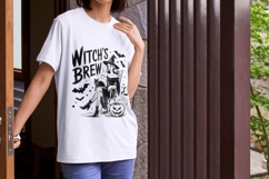 Halloween Ghost Witch Bundle - 10 PNG Product Image 5