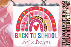 Playful moments 20oz tumbler wrap, Back To School Product Image 1