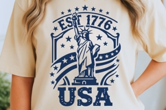 USA Est. 1776 Svg, USA 250th Anniversary Svg, Patriotic Svg. Product Image 6