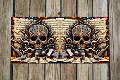 Music &amp; Skulls | Halloween Sublimation Mug design bundle Product Image 5