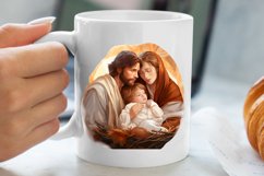 Christmas Nativity Watercolor Clipart, Christmas PNG Product Image 5