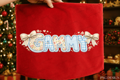 Preppy Floral Mama Coquette Bow PNG Bundle mama png, mamaw Product Image 5