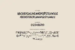 Norel Rugged Hand Drawn Display Font Product Image 5