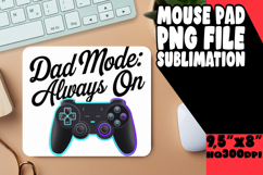 RADIANT desk pad Fun Design, Father's Day Product Image 1