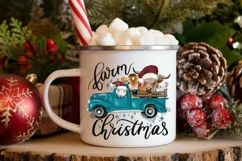 Farm Christmas | Png Sublimation | Farm Life Product Image 4