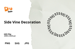 Side Vine Decoration Product Image 1
