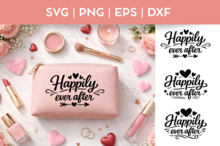 Happily Ever After SVG Bundle | PNG Valentine's Day Product Image 1