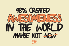 Park - A Bold Handwriting Font Product Image 6