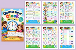 Quarter-Hour Clock Puzzles Product Image 5