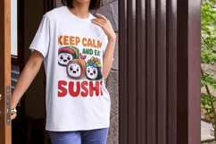 Sushi Sublimation Bundle - 16 PNG Product Image 5
