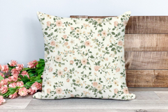 Watercolor Vintage Floral Seamless Patterns Product Image 5