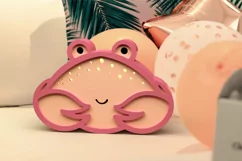 3D Cute Crab Layered Design | Kids Room Decoration Template Product Image 3